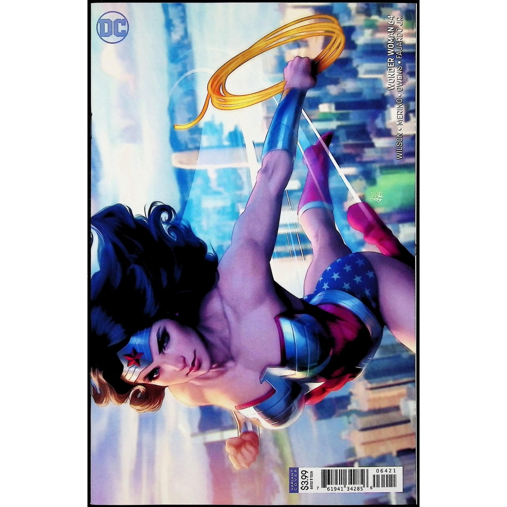 Wonder Woman #64 Artgerm Variant DC Comic Book 2019